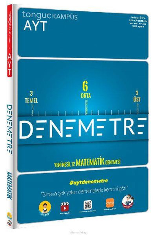 AYT MATEMATİK 12 DENEME YENİNESİL - TONGUÇ