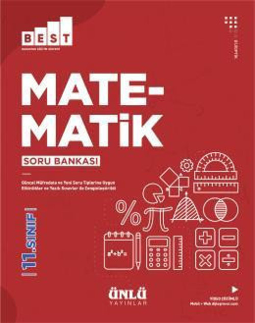 11.SINIF MATEMATİK SORU BANKASI BEST - ÜNLÜ YAYINLARI