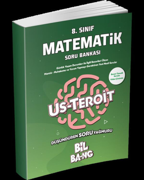 8.SINIF MATEMATİK - FEN BİLİMLERİ - TÜRKÇE SORU BANKASI 3 KİTAP SET - ÜNLÜ YAYINLARI