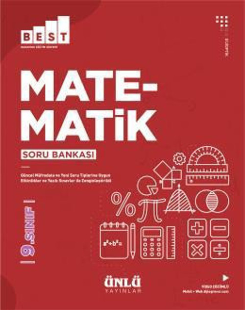 9.SINIF MATEMATİK SORU BANKASI BEST - ÜNLÜ YAYINLARI
