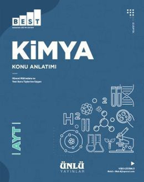AYT KİMYA KONU ANLATIM BEST - ÜNLÜ YAYINLARI