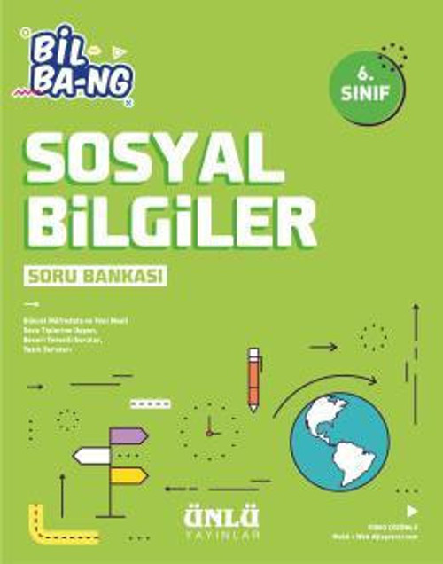 6.SINIF SOSYAL BİLGİLER SORU BANKASI BİL BANG - ÜNLÜ YAYINLARI