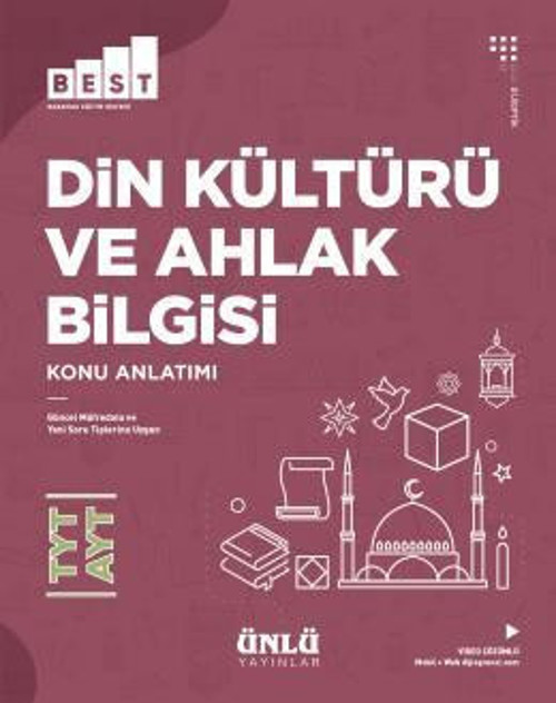 TYT AYT DİN KÜLTÜRÜ VE AHLAK BİLGİSİ KONU ANLATIM - ÜNLÜ YAY