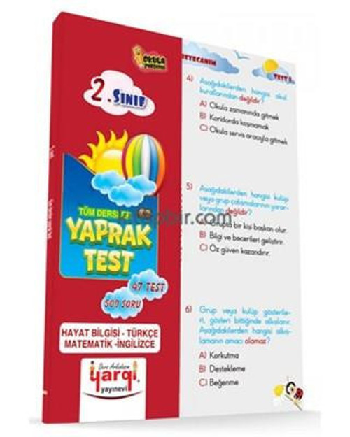 2.SINIF TÜM DERSLER YAPRAK TEST - YARGI YAYINLARI