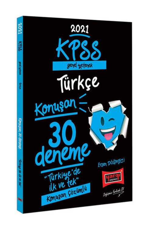 KPSS GENEL YETENEK TÜRKÇE KONUŞAN 30 DENEME 2021 - YARGI