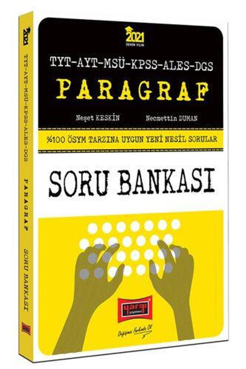 TÜM SINAVLAR İÇİN PARAGRAF SORU BANKASI 2021 - YARGI YAYINEVİ