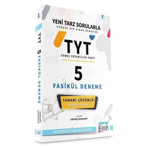 TYT 5 FASİKÜL TAMAMI ÇÖZÜMLÜ DENEME - YARGI LEMMA YAYINLARI