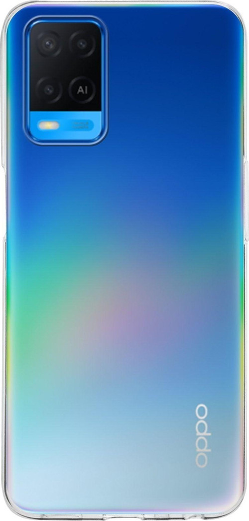 Oppo A54 Kapak 1mm Süper Silikon Şeffaf Kılıf