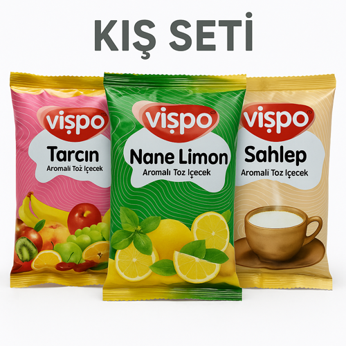 Kış Seti - Tarçın+Nane Limon+Sahlep