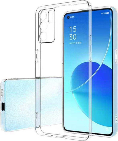 Oppo Reno 6 Kapak Kamera Korumalı Süper Silikon Kılıf