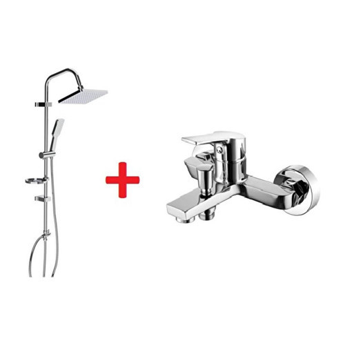 SH630 Ikili Duş Seti Takımı (Duş Sistemi + Luna Banyo Bataryası)