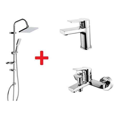 SH630 Duş Seti + Luna Banyo + Lavabo bataryası SET