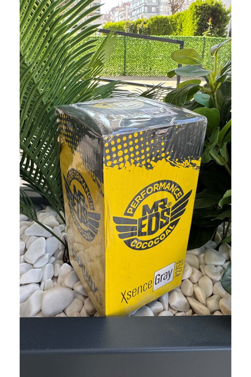 Xsense Gray - 27Mm 1 Kg Nargile Kömürü