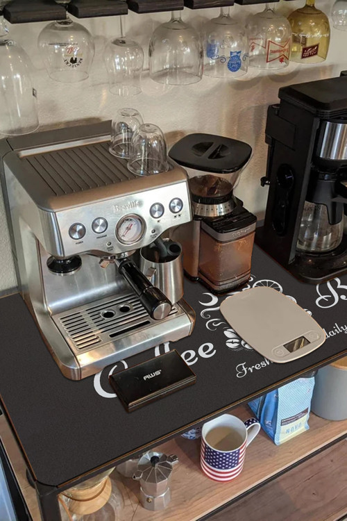 Barista Matı Sıvı Geçirmez Büyük Boy XXL Kahve Barı Espresso Kahve Makinesi Pad 40x90c