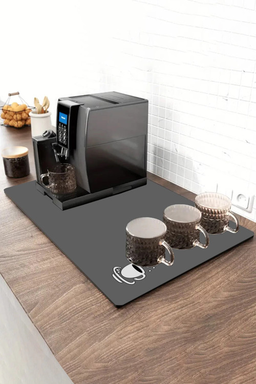 Barista Matı Sıvı Geçirmez Büyük Boy XXL Kahve Barı Espresso Kahve Makinesi Pad 40x90c