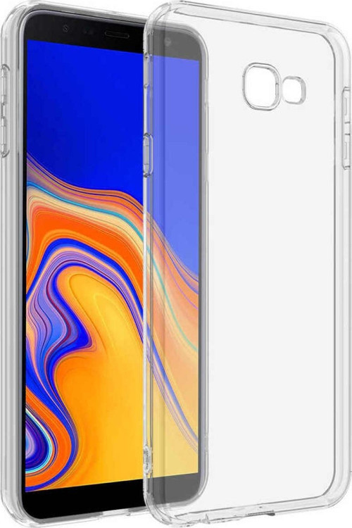 Samsung Galaxy J4 Plus Kapak Şeffaf Süper Silikon Kılıf