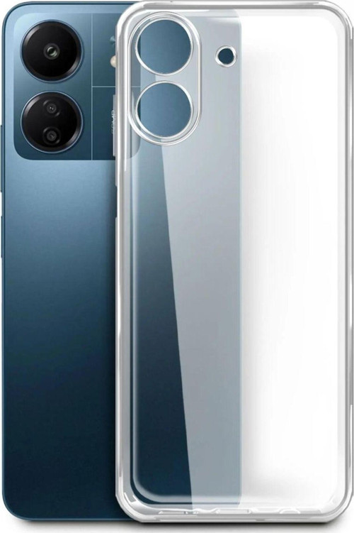 Xiaomi Redmi 13C Kapak Kamera Korumalı Süper Silikon Şeffaf Kılıf