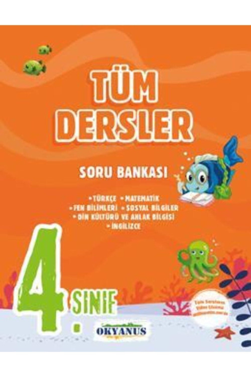 Okyanus Yayınları 4. Sınıf Tüm Dersler Soru Bankası