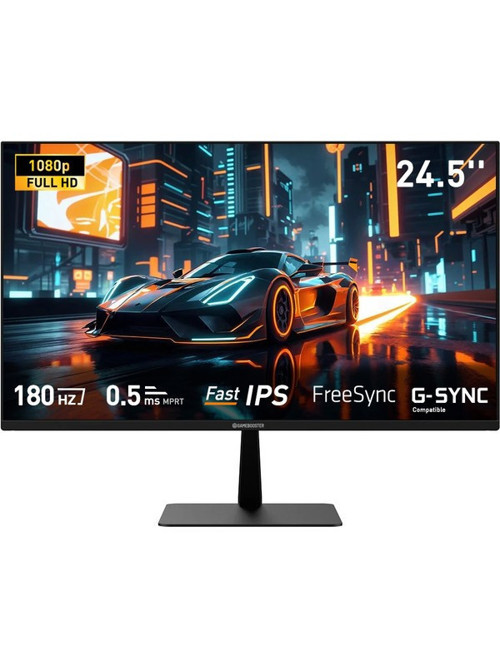 GB-25F180FF 24.5" RGB 180Hz Fast IPS 0.5ms FHD Flat Gaming Monitör