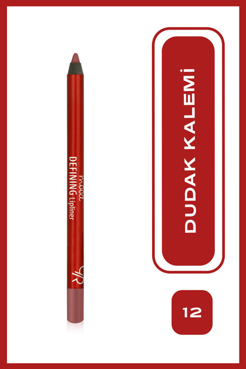 Mood Defining Lipliner No: 12 Tuffy Brick - Yoğun Pigmentli Dudak Kalemi