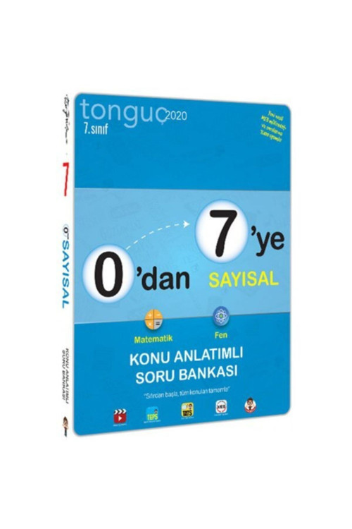 Tonguç 7.sınıf 0 Dan 7 E Sayısal Konu Anlatımlı Soru Bankası