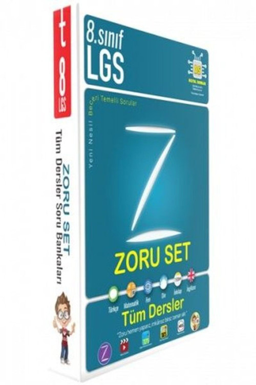 Tonguç Akademi 8.Sınıf Tüm Dersler Zoru Bankası Set