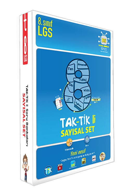 Tonguç 8. Sınıf Taktikli Sayısal Set Soru Bankası 2022-2023