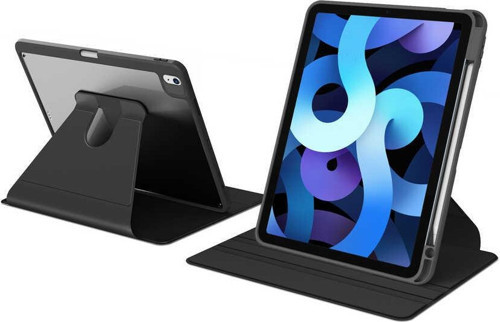 Apple iPad Air 10.9 2020 (4.Nesil) Uyumlu 360° Dönebilen Standlı Nayn Tablet Kılıfı İnce ve Fit