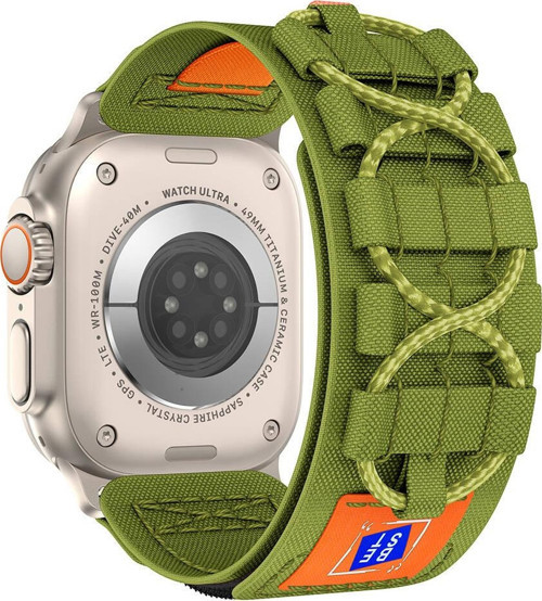Watch 7 45mm Uyumlu KRD-99 Özel Dokumalı Hasır Kordon