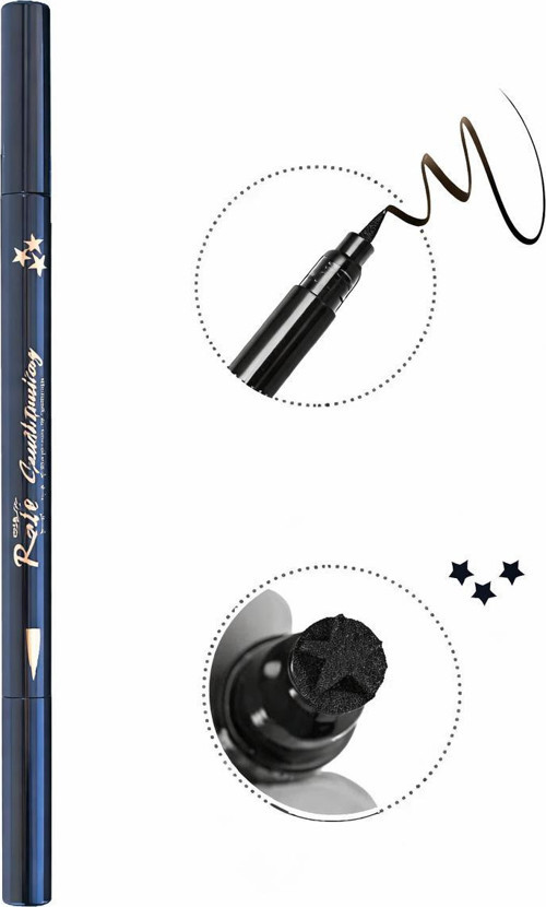 Çift Uçlu Yıldız Desenli Kalem Eyeliner