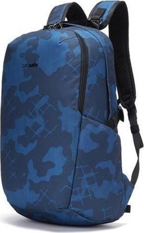 Vibe 25 Anti-Theft 25L BackPack Sırt Çantası-MAVİ-KAMUFLAJ