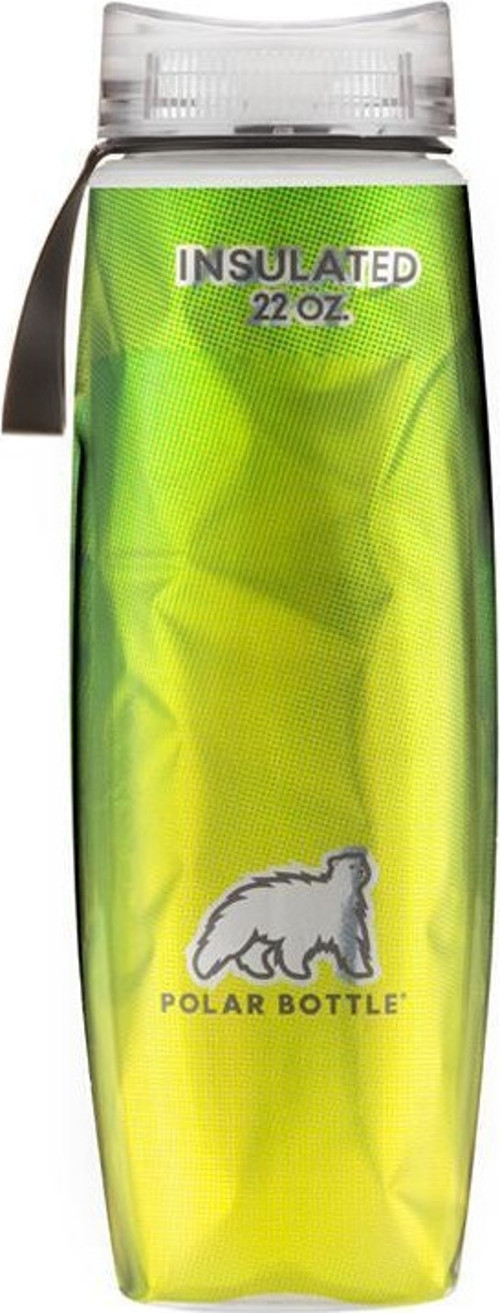 Bottle Ergo Insulated Halftone Termos 0.65 Litre-YEŞİL