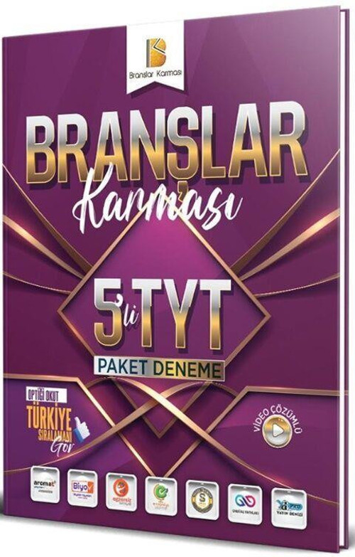 Krallar TYT Branşlar Karması 5 li Paket Deneme Krallar Karması