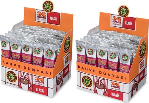 2 si 1 Arada Klasik Kahve 40 x 12 gr x 2 Adet