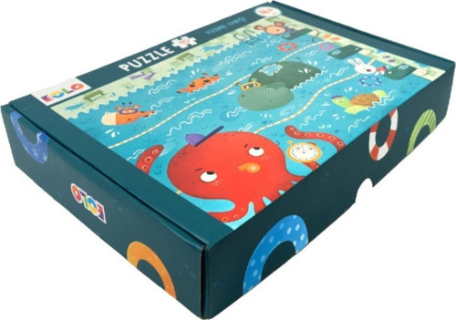 Yayıncılık 40 Parça Yer Puzzle – Yüzme Yarışı