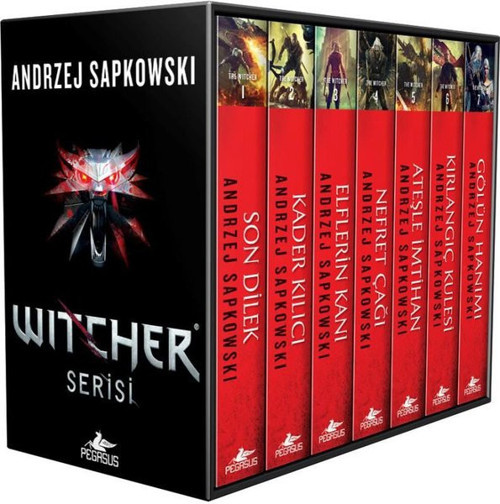 The Witcher Serisi Kutulu Özel Seti - 7 Kitap Takım