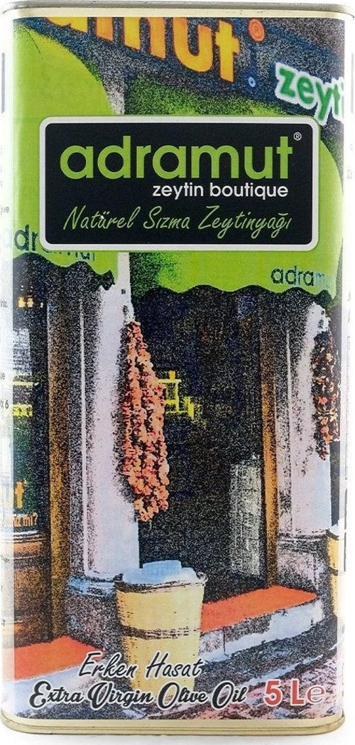 Adramut Naturel Sızma Zeytinyağı Erken Hasat 5000 ml ℮