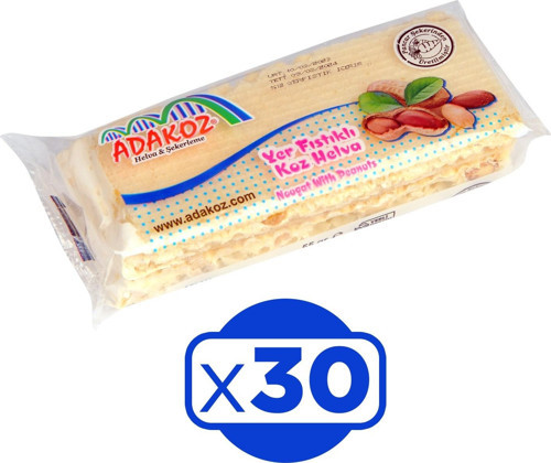 Helva Yer Fıstıklı Koz Helva 55 gr 30 lu