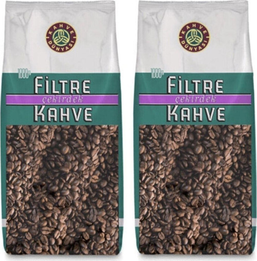Filtre Çekirdek Kahve 1 kg x 2 Adet