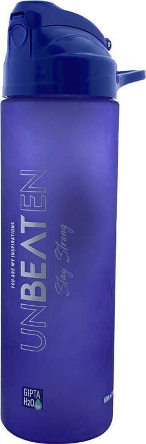 Unbeaten Tritan Desenli Pipetli Matara 630 Cc Mavi