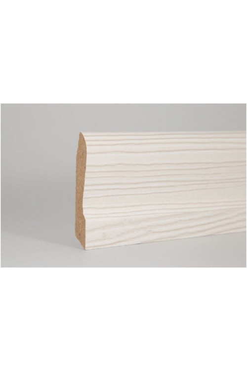 Laminant Parke Süpürgelik 8cm Beyaz Çam 7300