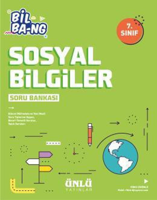 7.SINIF SOSYAL BİLGİLER SORU BANKASI BİL BANG - ÜNLÜ YAYINLARI