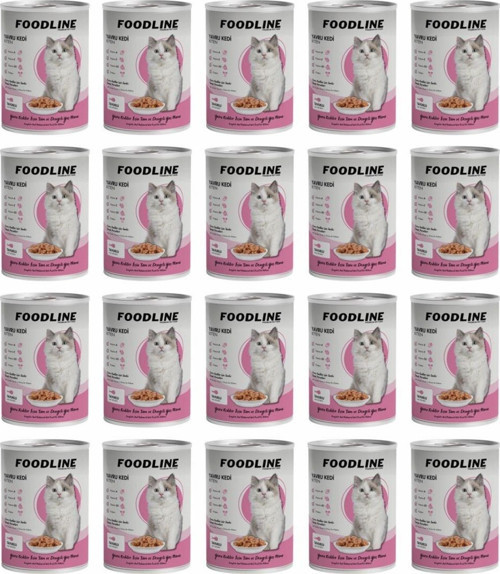 Tavuklu Yavru Kedi Konservesi 400 Gr x 20 Adet
