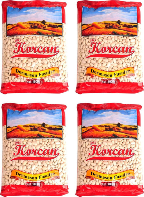 Dermason Fasulye 1 kg x 4 Adet