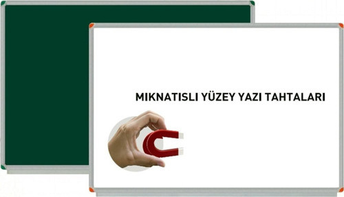 120 x 360 Cm Mıknatıs Manyetik Yüzey Duvara Monte Beyaz - Pan561B
