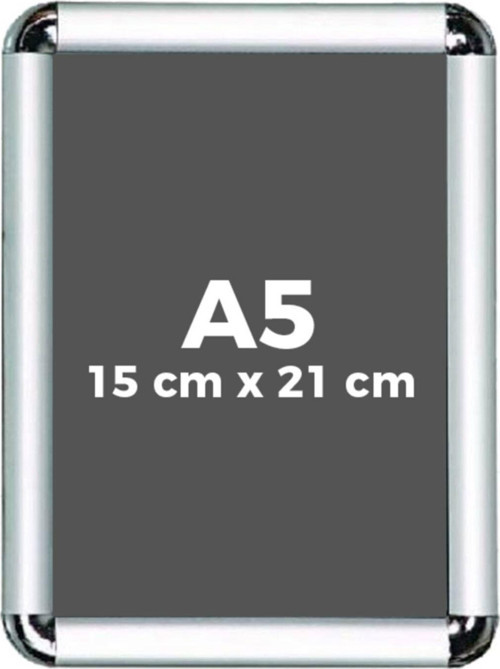A5 15 x 21 Cm Alüminyum Çerçeve 1 Adet Rondo Köşe Aç Kapa Açılır Kapanır