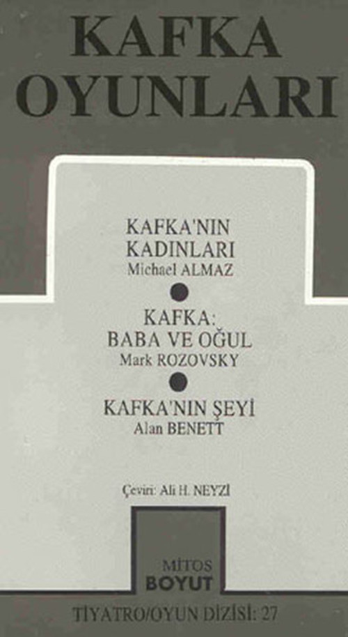 Mitos Boyut Yayınları Kafka Oyunları
