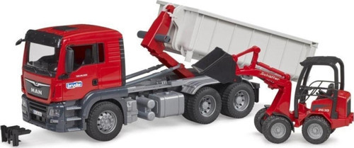 03767 MAN TGS DAMPERLi KAMYON VE SHAFFER YÜKLEYİCİ