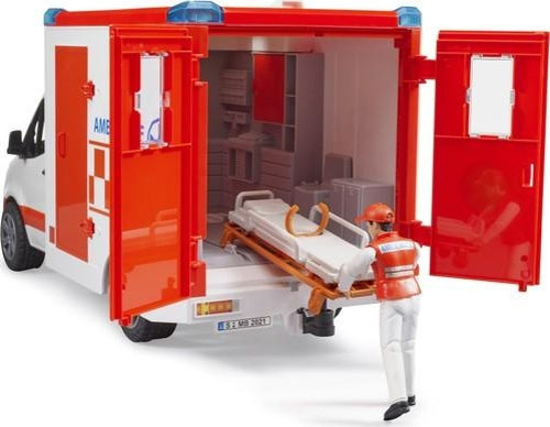 Mercedes Benz Sprinter Sirenli Ambulans ve Ekibi 02676