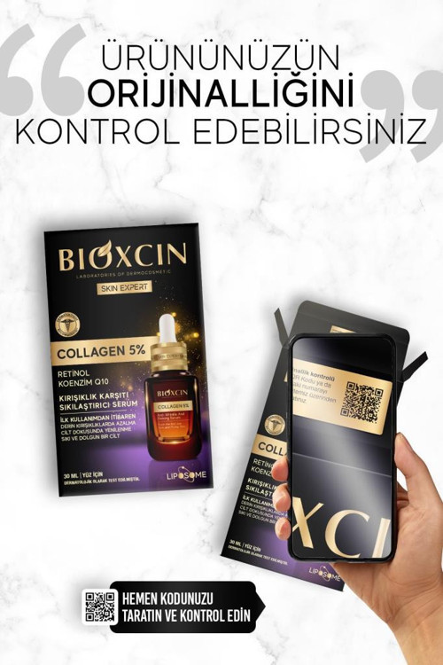Collagen Retinol Kırışıklık Karşıtı Sıkılaştırıcı Serum - Collagen %5 Retinol Koenzim Q10